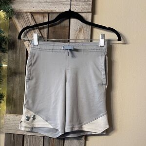 Under Armour Light Gray Performance Shorts